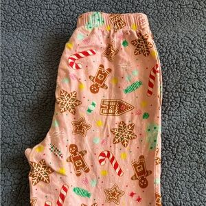 Woman XS gingerbread Christmas PJs
